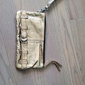 Latico Gold Wristlet